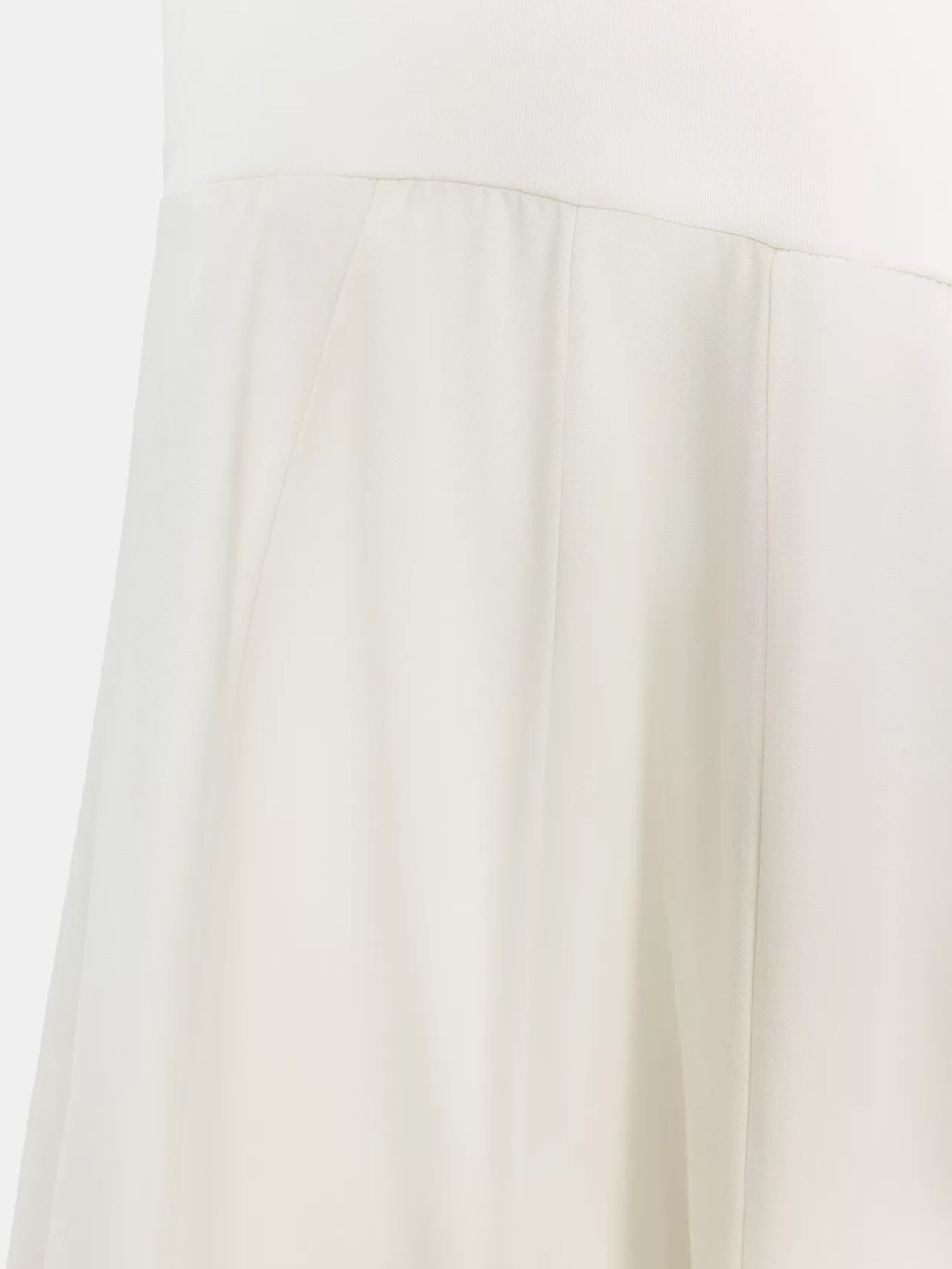 Zara White Maxi Dress with Scoop Neck - Picture 5 of 6